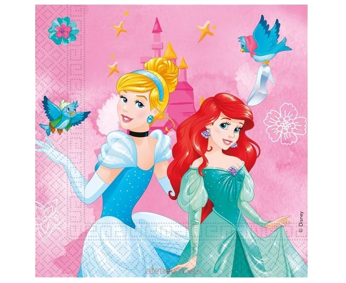 20Pk Disney Princess Live Your Story Napkins