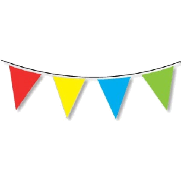 10M Regular Multi Colour Bunting