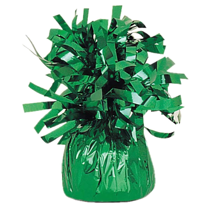 Green Foil Balloon Weight 3