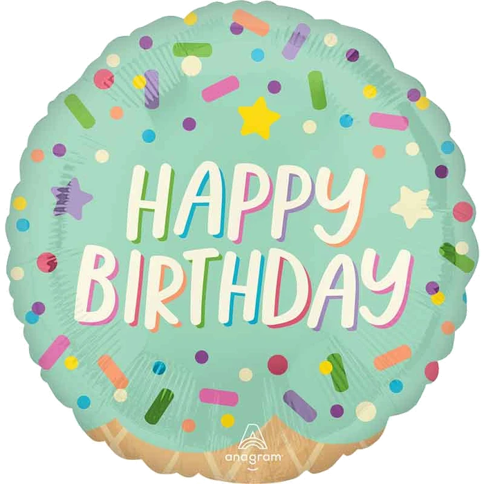 18In Ice Cream Party Birthday