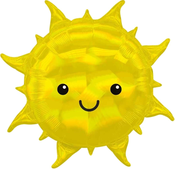 27in iridescent sun s/shape