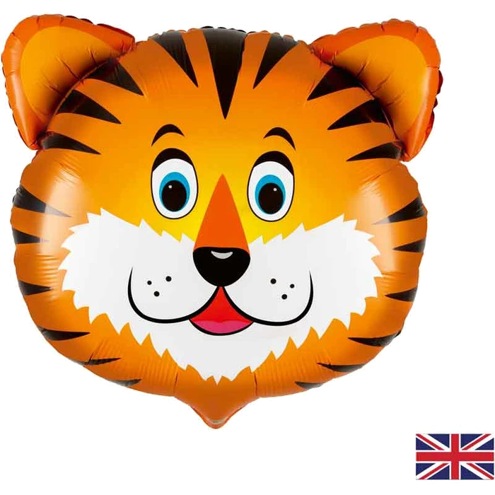 21In Medium Tiger Shaped Foil
