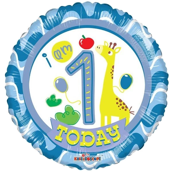 18IN 1ST BIRTHDAY BOY FOIL BALLOON