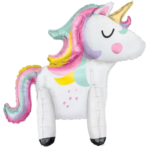 30In Giant Standing Unicorn Balloon