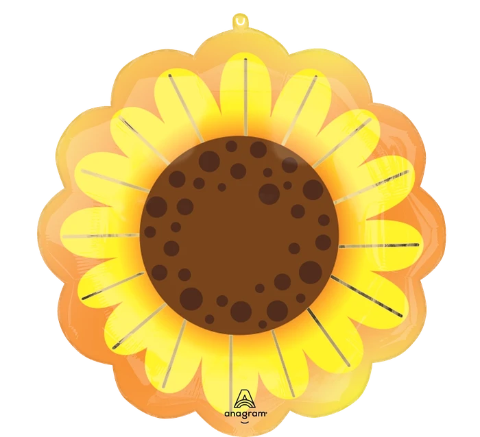 Sunflower Glow Supershape Bal