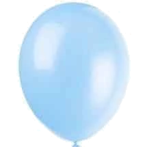 (10) 12In Cool Blue Balloons