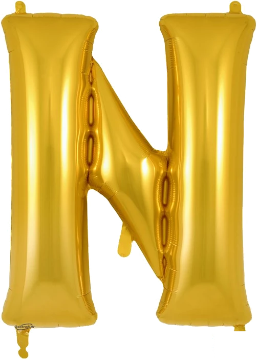 Oak Tree 34-inch letter N balloon