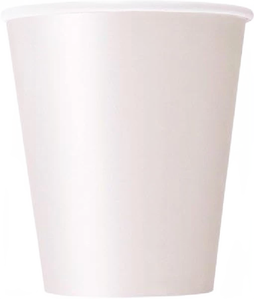 14PK 9OZ BRIGHT WHITE CUPS