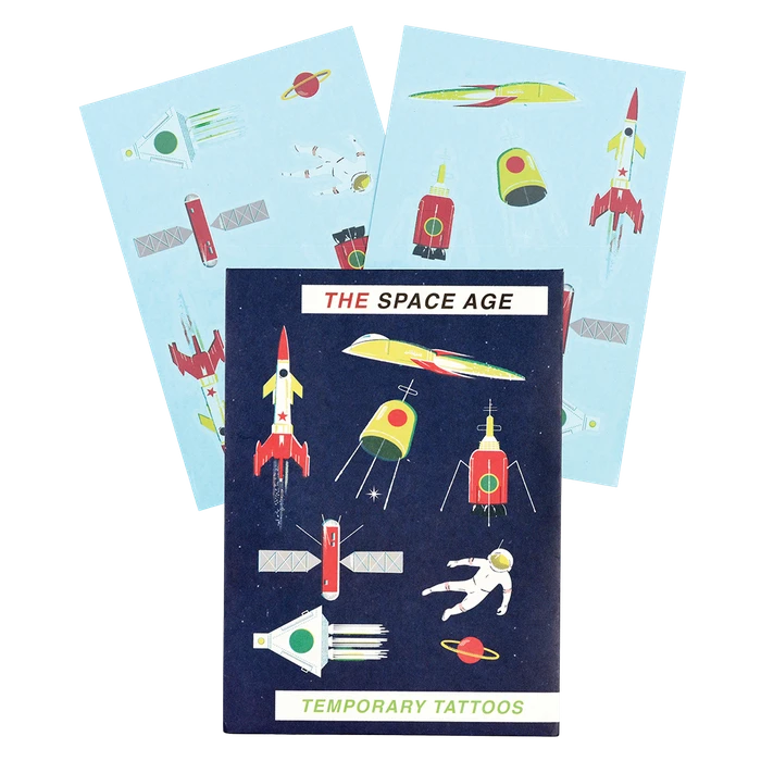 Temporary Tattoos - Space Age