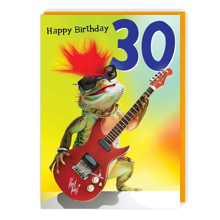 Fluff - 30 Lizard & Guitar -120X170