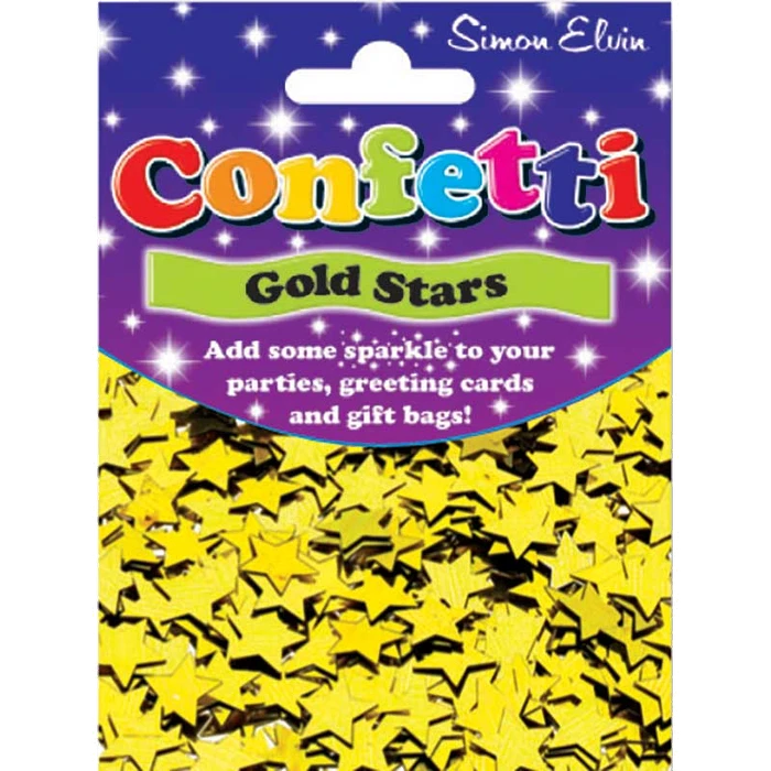 Gold Stars Confetti