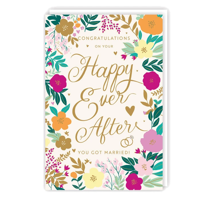 Sparkle - Wedding - Ever After Border - 132x197 Foil