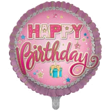18In Open Female Birthday Foil Balloon