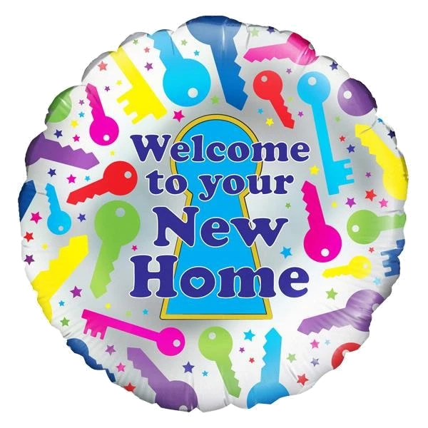 NEW HOME 18IN FOIL BALLOON