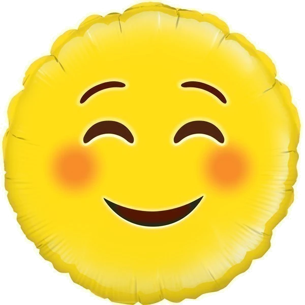 18In Smile Emoji Foil Balloon