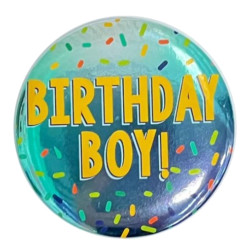 Birthday Boy Badge Confetti