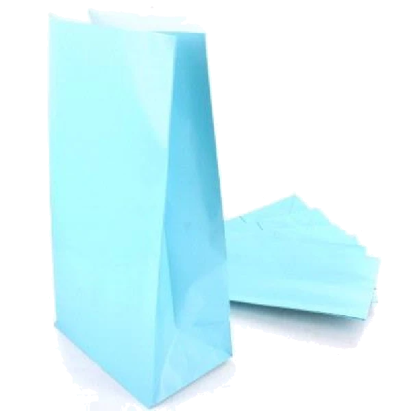 (12) Baby Blue Party Bags