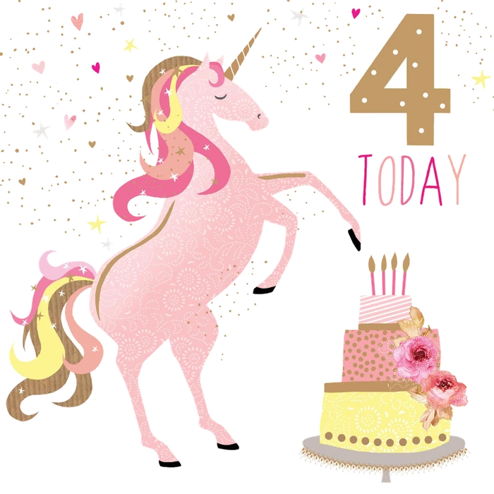 Sm/4 Today Girl Unicorn