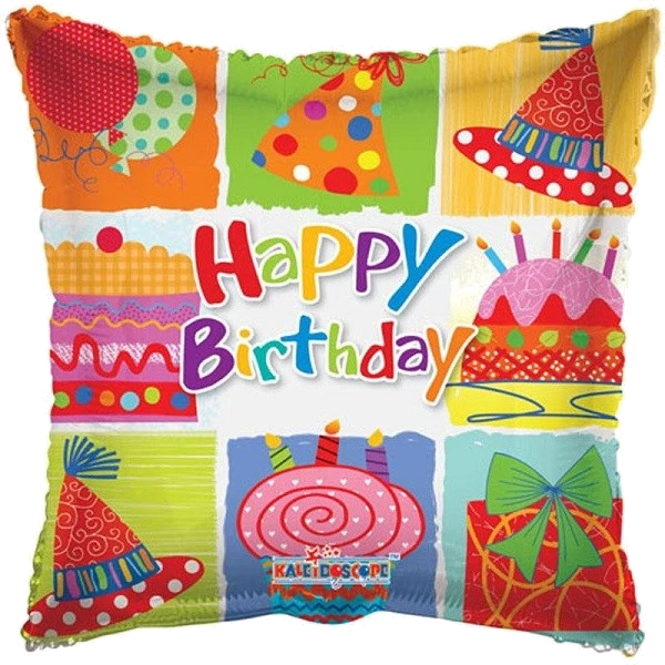 18IN BIRTHDAY FESTIVE ELEMENTS FOIL
