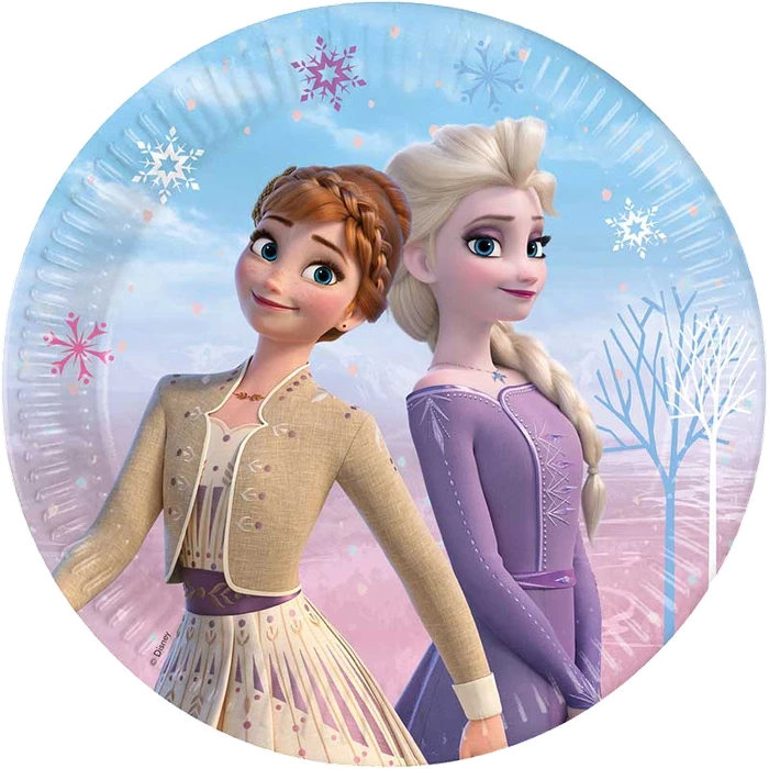 8Pk 23Cm Frozen Ii Wind Spirit Paper Plates