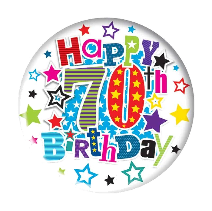 70Th Badge