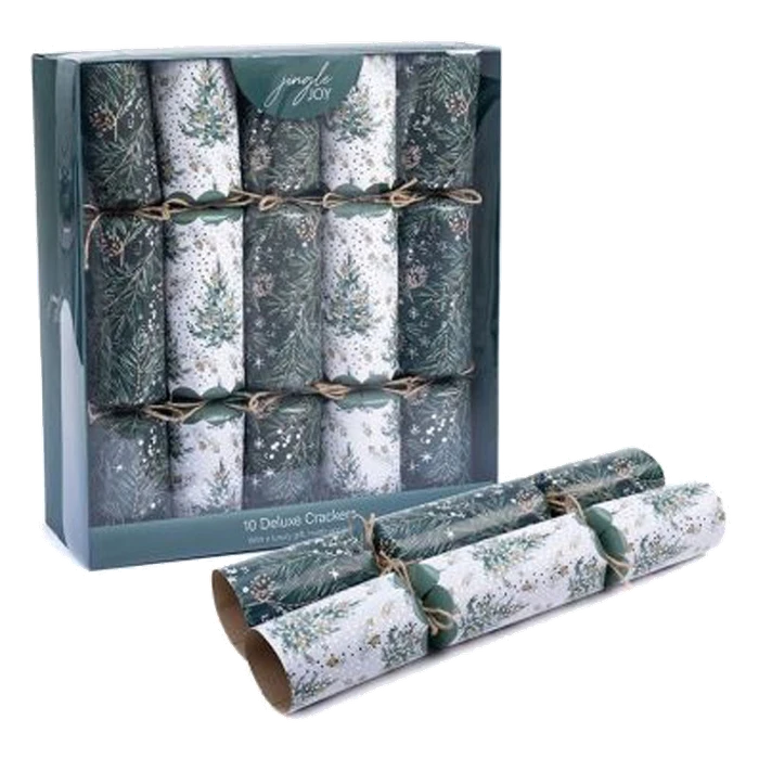 CHRISTMAS CRACKERS 10X14 INCH MERRY