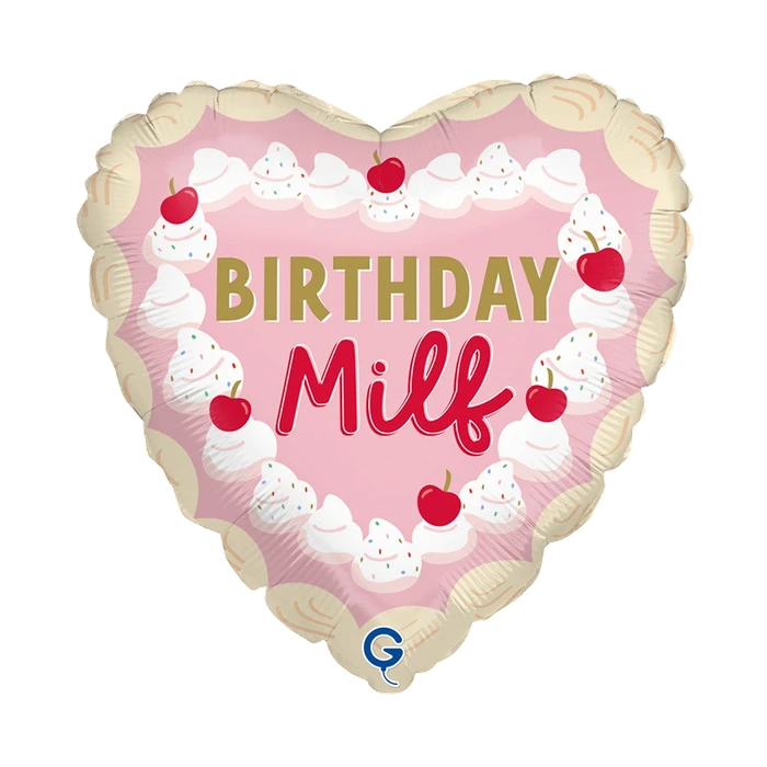 18In Birthday Milf Foil Balloon