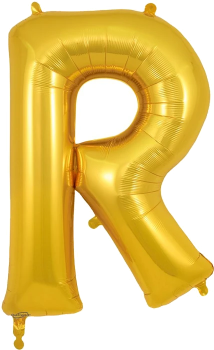Oak Tree 34-inch letter R balloon