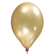 8Pk 11In Satin Gold Luxury Satin Balloons