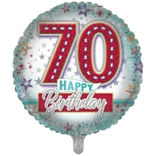18In Age 70 Generic Foil Balloon
