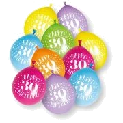 UNIQUE BALLOON 30TH BIRTHDAY 10