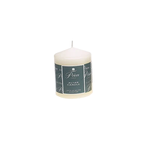 Prices Pillar Candle Ivory 10X8Cm