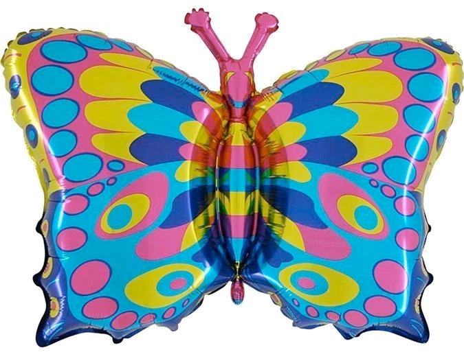 34In Butterfly Foil Balloon