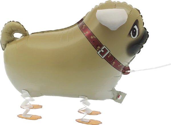Pug Walking Balloon