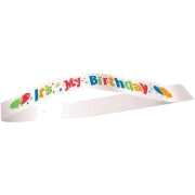 Its My Birthday Satin Sash