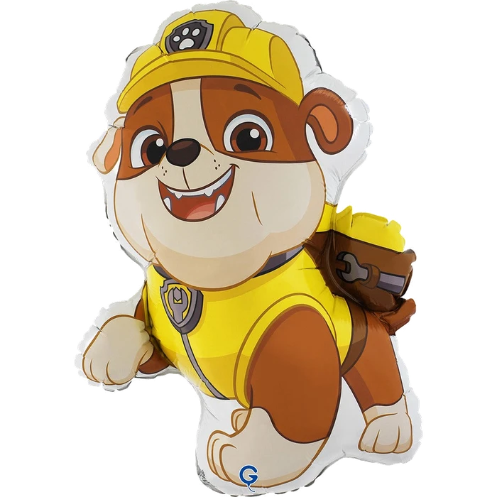 Paw Patrol Rubble Shaped Foi