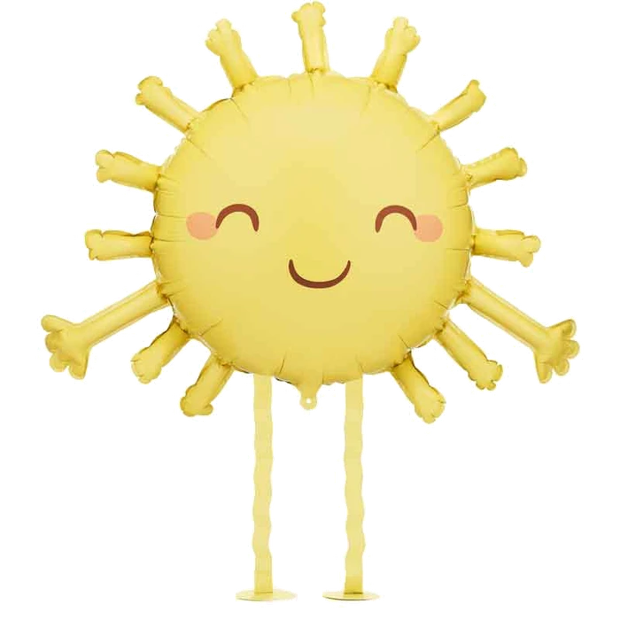 Yellow Sunshine Foil Balloo