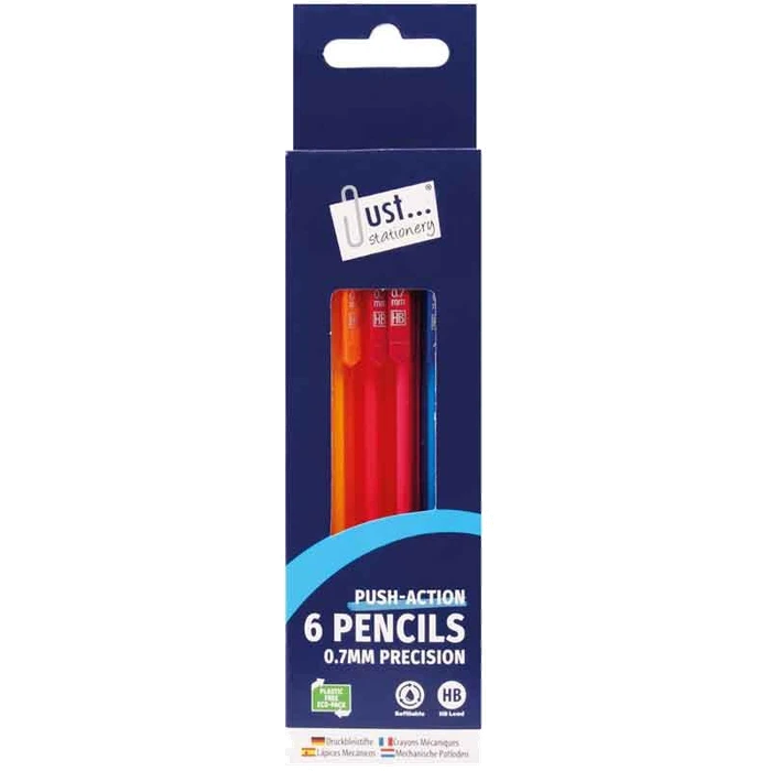 (6) Mechanical Pencils With Eras